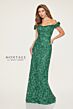 Montage by Mon Cheri M854 Off-The-Shoulder Lace Dress