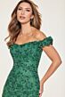 Montage by Mon Cheri M854 Off-The-Shoulder Lace Dress