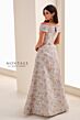 Montage by Mon Cheri M4203 Portrait Neck A-Line Brocade Dress