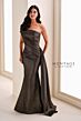 Montage by Mon Cheri M4205 Side Tail Asymmetric Neck Dress