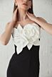 Mac Duggal 2300 3D Flower Applique Mermaid Dress