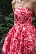 Mac Duggal 21254 Strapless Pink Bubble Skirt Dress
