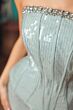 Mac Duggal 27776 Strapless Sequin Peplum Pale Blue Dress