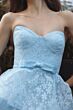 Mac Duggal 56298 Powder Blue A-Line Tiered Skirt Dress