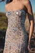 Mac Duggal 10100 Strapless Fit And Flare Sweetheart Neck Formal Gown