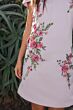Mac Duggal 21338 Cap Sleeve High Neck Lilac Dress