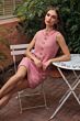 Mac Duggal 37136 High Neck Pink Sleeveless Dress