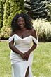 Mori Lee 3412 Nicky Cowl Neck Drape Plus Size Wedding Dress
