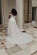 Mori Lee 3417 Nicole Ruffle Skirt A-Line Plus Size Bridal Dress