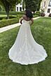 Mori Lee 3420 Naveena Lace Bodice A-Line Plus Size Bridal Gown