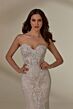 Mori Lee 4123 Megan Strapless Sweetheart Lace Wedding Dress