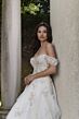 Mori Lee 4151 Petal Flounce Skirt Ruched Bodice Wedding Dress