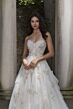 Mori Lee 4151 Petal Flounce Skirt Ruched Bodice Wedding Dress