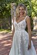 Mori Lee 4153 Parthena Scoop Back A-Line Wedding Dress