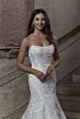 Mori Lee 4165 Petra Cowl Neck Removable Strap Bridal Dress
