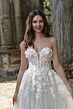 Mori Lee 4169 Priya Ruched Bodice A-Line Bridal Gown
