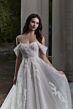 Mori Lee 4170 Pacifica Drape Bodice Removable Sleeve Bridal Gown