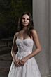 Mori Lee 4170 Pacifica Drape Bodice Removable Sleeve Bridal Gown