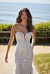 Mori Lee 1212 Luciana Removable Sleeve Low Back Wedding Dress