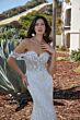 Mori Lee 1215 Loucette Off The Shoulder Embellished Wedding Gown