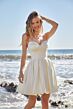 Mori Lee 12602 Lesley Pleated Skirt Strapless Sweetheart Bridal Dress