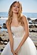 Mori Lee 12604 Libby Beaded Bodice Strapless Bridal Dress