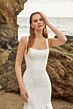 Mori Lee 15023 Marilyn Square Neck Two Strap Wedding Dress