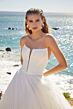 Mori Lee 15032 Mandy Plunging Neck Tulle Skirt Bridal Gown