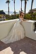 Mori Lee 2532 Marceline Tiered Skirt Illusion Back Wedding Dress
