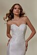 Mori Lee 2539 Malin Juliet Sleeves Illusion Back Bridal Dress