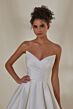 Mori Lee 2540 Martina Puff Sleeves Button Back Bridal Gown