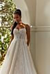 Mori Lee 2543 Mirella Bustier Top Spaghetti Straps Wedding Dress