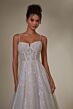 Mori Lee 2543 Mirella Bustier Top Spaghetti Straps Wedding Dress