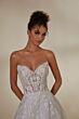 Mori Lee 2548 Minerva Detachable Sleeves Sweetheart Neck Wedding Gown