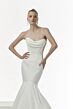 Mori Lee 1222 Nastasia Corset Bodice Cowl Neck Wedding Dress