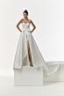 Mori Lee 1223 Neveah Satin Overskirt Wedding Dress