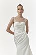 Mori Lee 1229 Nadine Beaded Strap Plunging Sides Bridal Dress