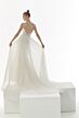 Mori Lee 1231 Narcissa V-Neck Removable Overskirt Bridal Gown