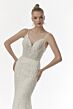 Mori Lee 1231 Narcissa V-Neck Removable Overskirt Bridal Gown