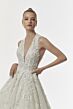 Mori Lee 1232 Natalina Cutout Back Plunging Neck Bridal Gown