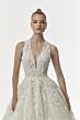 Mori Lee 1232 Natalina Cutout Back Plunging Neck Bridal Gown