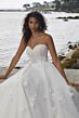 Mori Lee 12614 Nalani Corset Bodice Sweetheart Neck Wedding Gown