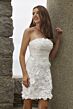 Mori Lee 12619 Naya Removable Sleeve Short Bridal Dress