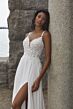 Mori Lee 12621 Nadira Plunging Sweetheart Neck Bridal Gown
