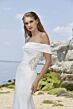 Mori Lee 15044 Peyton Off-The-Shoulder Illusion Sides Wedding Dress