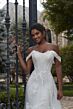 Mori Lee 2618 Pandora A-Line Sheer Train Bridal Dress