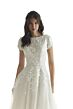 Mori Lee 30170 Nichelle Short Sleeve A-Line Bridal Gown