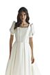 Mori Lee 30171 Naima Puff Sleeve Pleated Skirt Bridal Gown