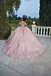 Mori Lee 60181 Sheer Bodice Off The Shoulder Quinceanera Dress