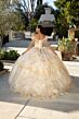 Mori Lee 89431 Butterfly Neckline Peplum Skirt Sweet 16 Dress